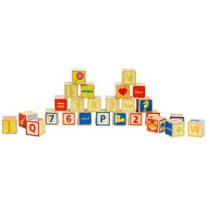 Cuburi ABC - set educativ lemn - imagine 4