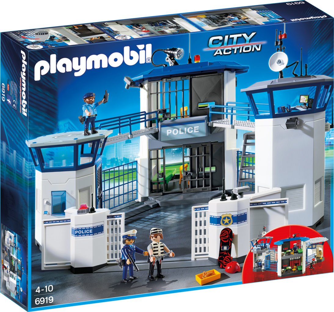 Sediu De Politie Cu Inchisoare-Playmobil-Police-PM6919