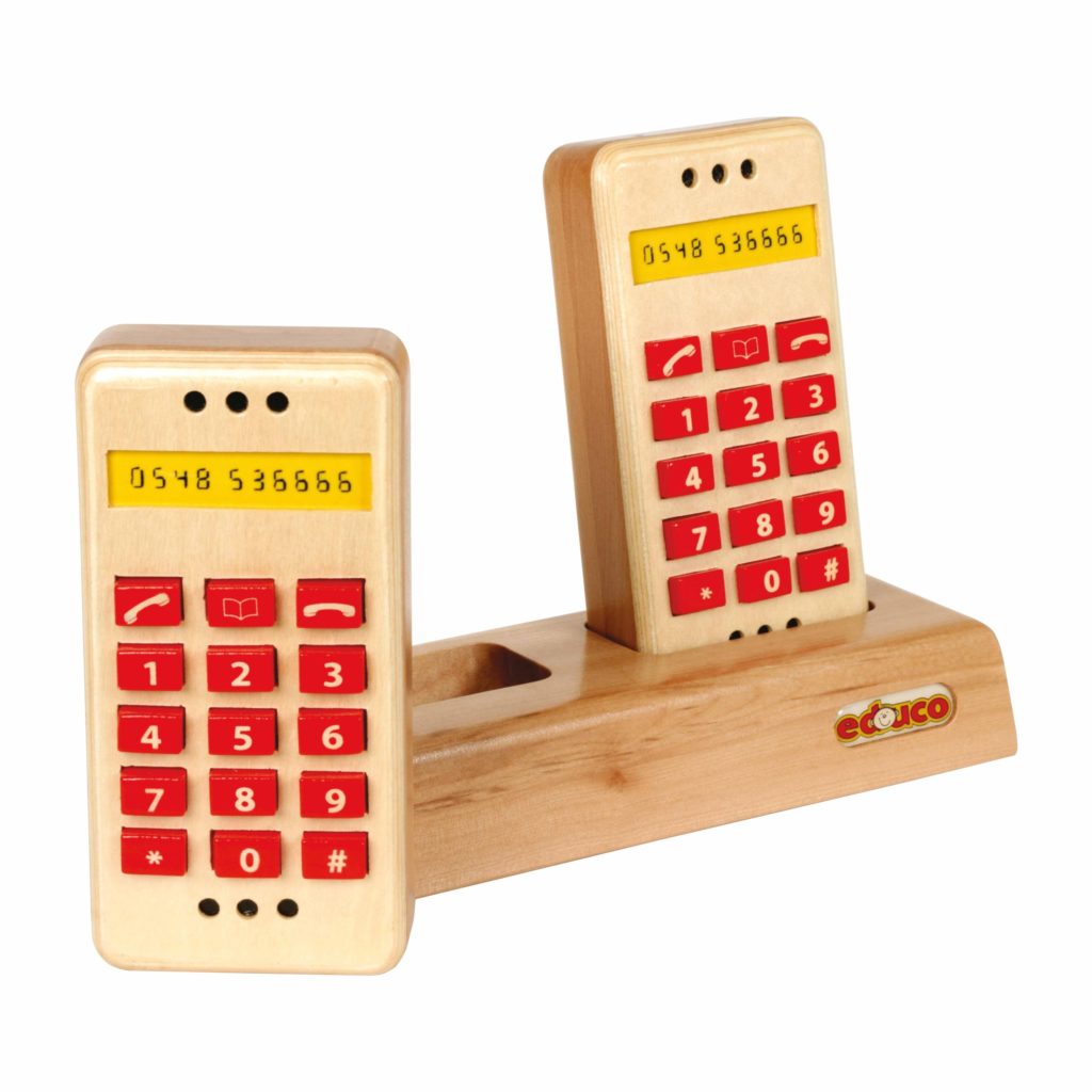 Set telefoane din lemn1-Educo Didactopia