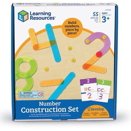 Sa construim cifrele! - Set educațional - Learning Resources UK 5