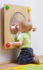Panouri senzoriale bebe - Baby Path - oglinda convex concav - mobilier senzorial - Erzi Germania