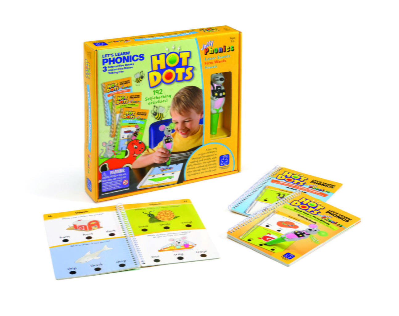 Carduri-HOT-DOTS-Fonetica-Educational-Insights Carduri HOT DOTS "Fonetica" - Jucarii lingvistice - Educational Insights