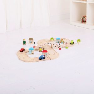 Circuit auto (37 piese) - Masinute - BigJigs