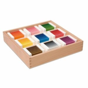 Cutie cromatica - 9 culori x 7 nuante - original Montessori - Nienhuis