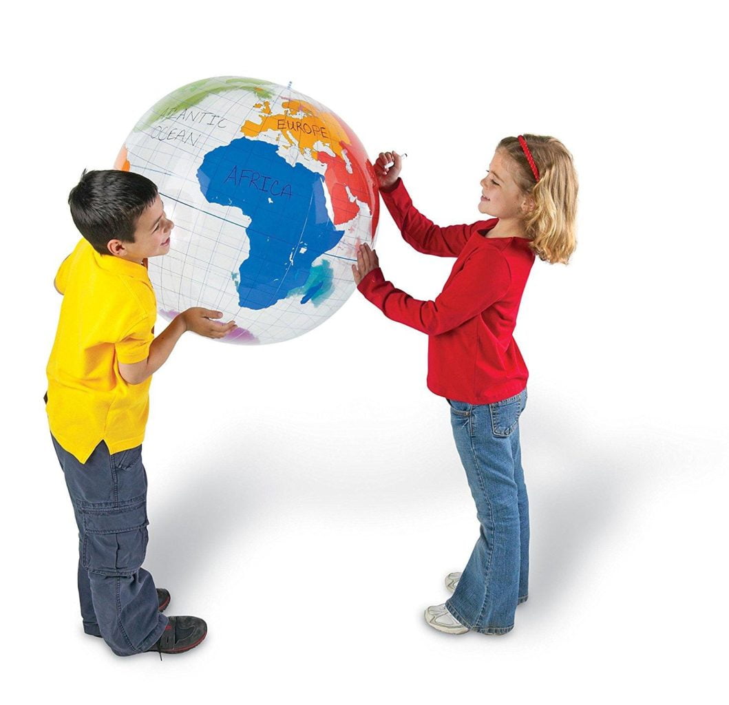 Glob pamantesc gonflabil - Cunoasterea mediului - Learning Resources