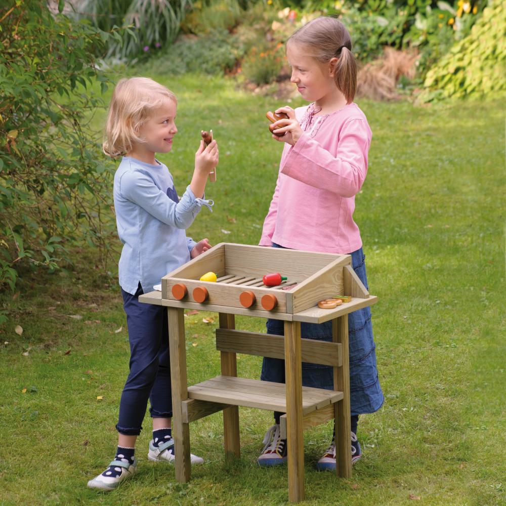 Grill joaca copii - lemn impregnat - outdoor