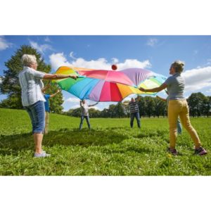 Parasuta mare joc colaborare copii si adulti - sport outdoor - Haba Education
