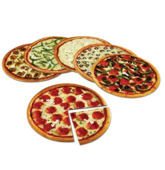 Pizza fractiilor cu magneti - Pentru clasa - Learning Resources