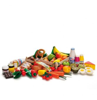 Set alimente de jucarie - lemn - Big Box - Erzi Germania