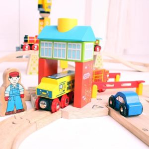 Set de bariere - Accesorii trenulete - BigJigs