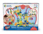 Set de constructie - Gears! Fabrica de robotei - Seturi cu rotite - Learning Resources
