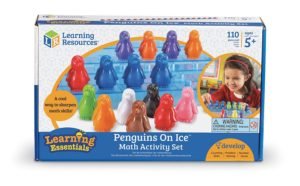 Set de matematica - pinguinii pe gheata - Jocuri matematice - Learning Resources