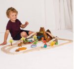 Set trenulet cu dinozauri - Seturi de tren - BigJigs