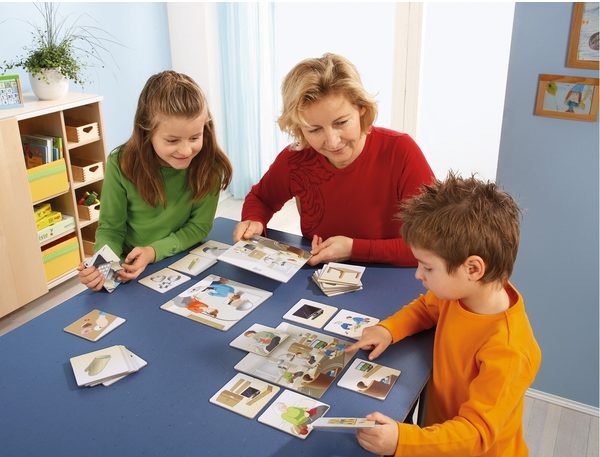 Cartoane educative tematice - pictorial cu tema Acasa