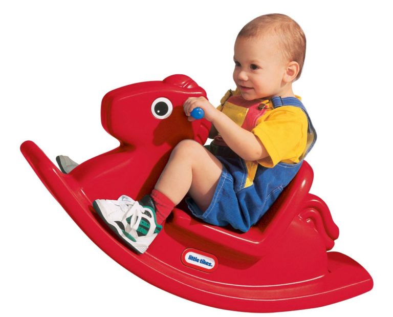 Balansoar Calut Rosu-Little Tikes-ROCKING HORSE-LT16700 prin Didactopia by Evertoys