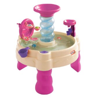Masuta De Joaca Roz Cu Apa - Spirala-Little Tikes-SAND AND WATER TABLES-LT17376 prin Didactopia by Evertoys