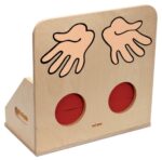 Tactile box wood - Cutia de lemn tactila