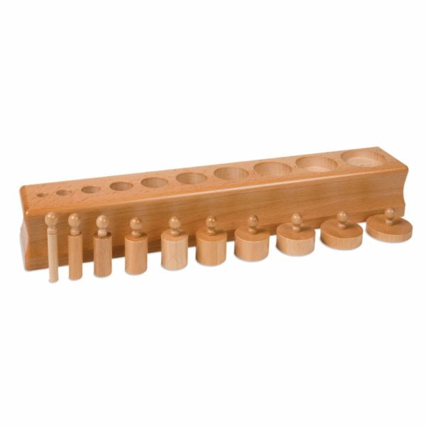 Cylinder Block No. 3-produs original Nienhuis Montessori-prin Didactopia by Evertoys