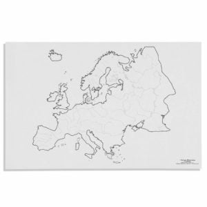 Europe: Waterways (50)-produs original Nienhuis Montessori-prin Didactopia by Evertoys
