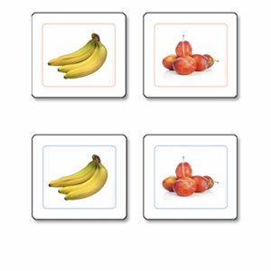 Fruits Matching Cards-produs original Nienhuis Montessori-prin Didactopia by Evertoys