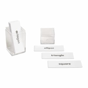 Geometric Beginning Labels-produs original Nienhuis Montessori-prin Didactopia by Evertoys