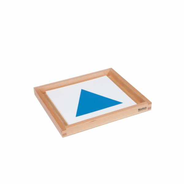 Geometric Form Cards For The Demonstration Tray-produs original Nienhuis Montessori-prin Didactopia by Evertoys