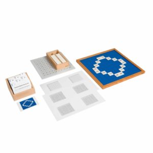 Hundred Board Activity Set-produs original Nienhuis Montessori-prin Didactopia by Evertoys