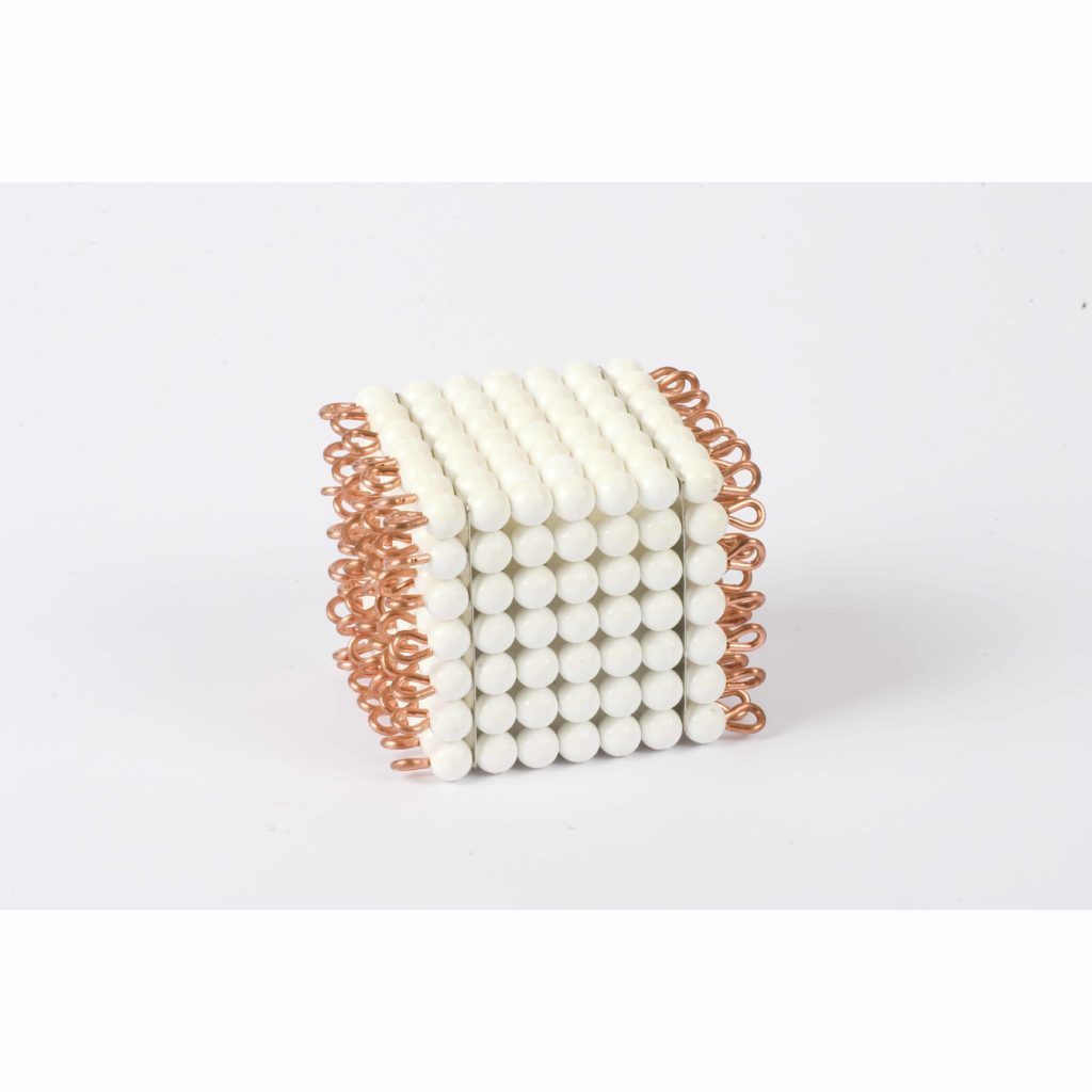 Individual-Nylon-Bead-Cube-Of-7-White-produs-original-Nienhuis-Montessori-prin-Didactopia-by-Evertoys Individual Nylon Bead Cube Of 7: White-produs original Nienhuis Montessori-prin Didactopia by Evertoys