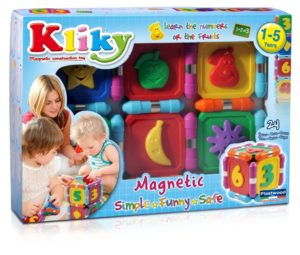 Kliky - Set Magnetic Sa Invatam Fructele - Supermag - prin Didactopia by Evertoys