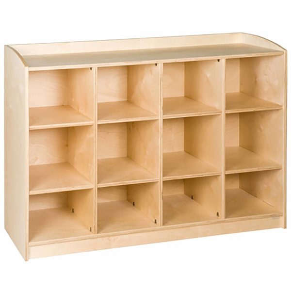 Material Cabinet: 12 Compartments (101 cm)-produs original Nienhuis Montessori-prin Didactopia by Evertoys