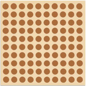 Paper For Re-Covering Squares & Cubes (100)-produs original Nienhuis Montessori-prin Didactopia by Evertoys