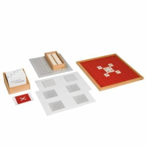 Pythagoras Board Activity Set (German version)-produs original Nienhuis Montessori-prin Didactopia by Evertoys