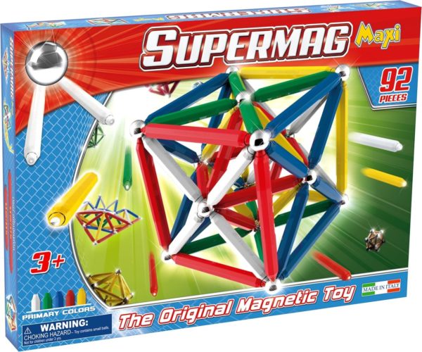 Supermag Maxi Primary - Set Constructie 92 Piese - Supermag - prin Didactopia by Evertoys