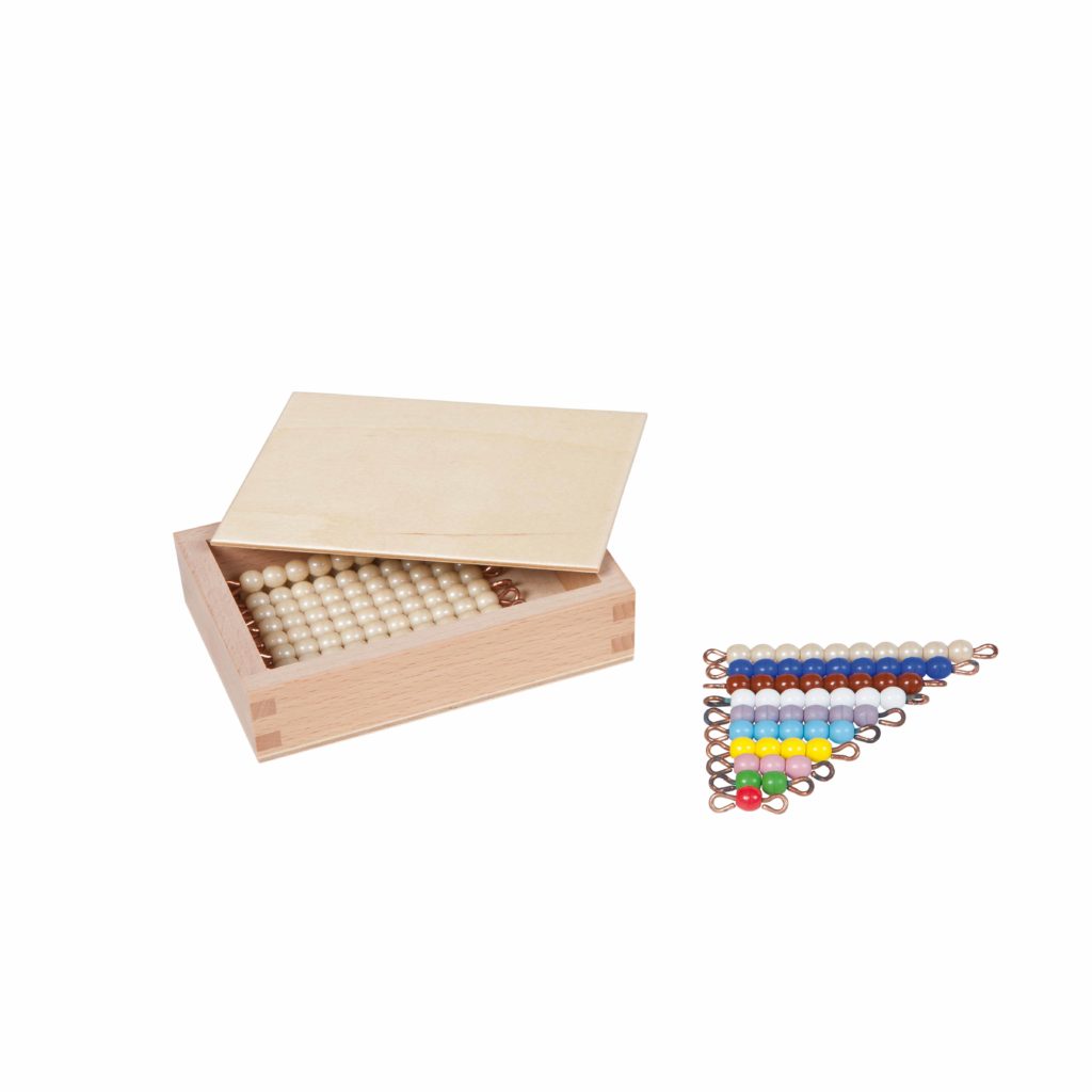 Teen Bead Box: Individual Beads (Glass)-produs original Nienhuis Montessori-prin Didactopia by Evertoys