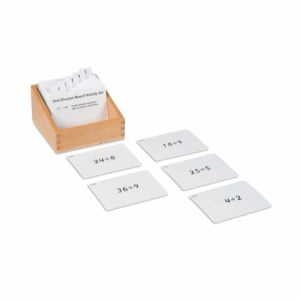 Unit Division Board Activity Set-produs original Nienhuis Montessori-prin Didactopia by Evertoys