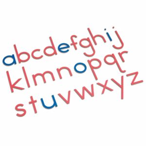 Wooden Movable Alphabet: International Print-produs original Nienhuis Montessori-prin Didactopia by Evertoys