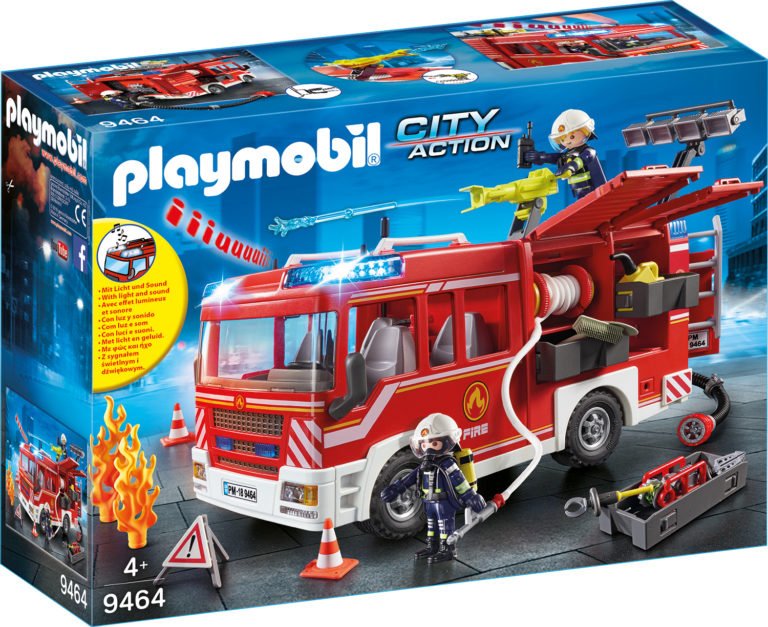 Masina De Pompieri Cu Furtun-Playmobil-City Action-PM9464