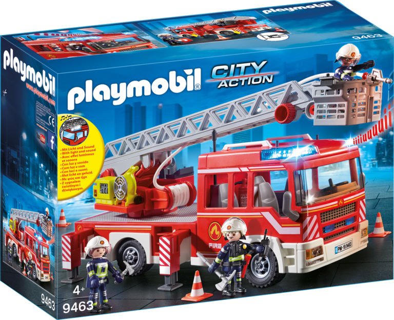 Masina De Pompieri Cu Scara-Playmobil-City Action-PM9463