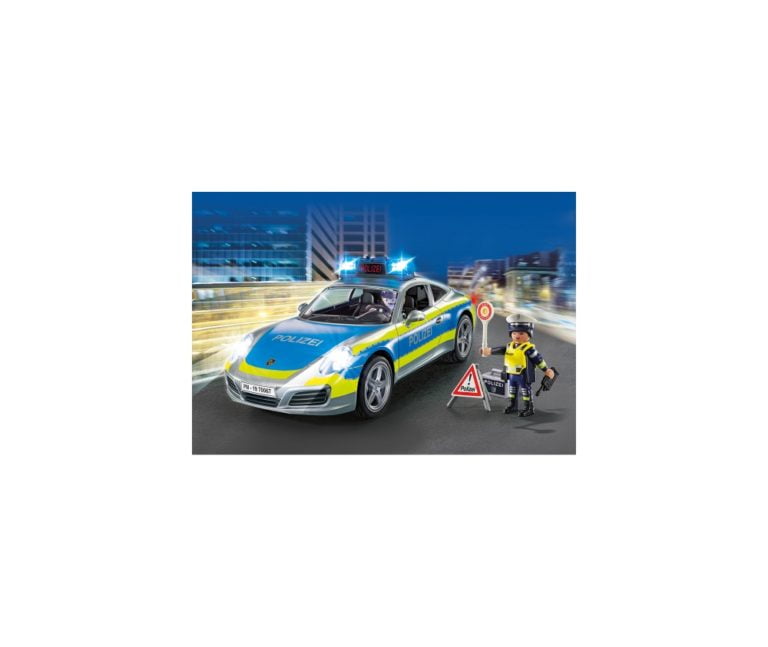 PORSCHE 911 CARRERA 4S POLITIE-Playmobil-City Action-PM70066