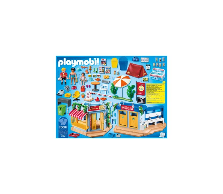 SET CAMPING LA PLAJA-Playmobil-Family Fun-PM70087