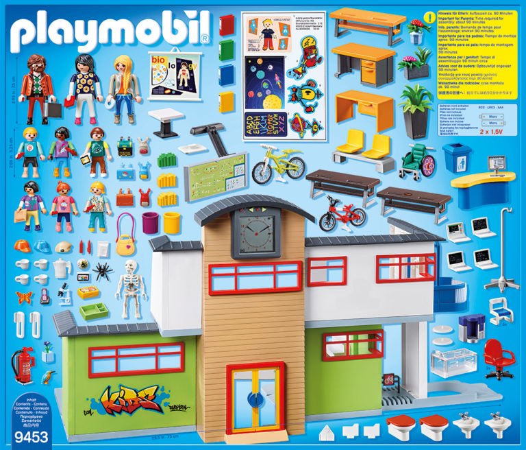 Scoala Mobilata-Playmobil-City Life-PM9453