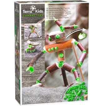 Terra Kids Connectors - Creaturi - Set bricolaj outdoor copii - Haba Terra Kids