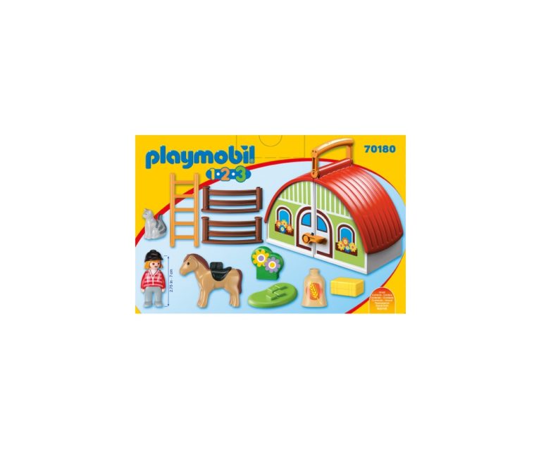 1.2.3 SET MOBIL FERMA-Playmobil-1.2.3-PM70180