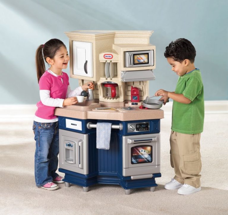 Bucatarie Albastra Micul Bucatar-Little Tikes-KITCHEN-LT61487 prin Didactopia by Evertoys
