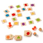 Inhata forma - Joc de asociere forme si culori - Toys for Life prin Didactopia 4