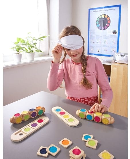 Cuburi tactile - Dezvoltare senzorială - HABA Education prin Didactopia