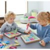 Cleștii colorați - Joc educativ de asociere imagini/culori şi dexteritate - HABA Education prin Didactopia