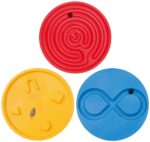 Labirinturi echilibru Balanco -Zig Zag - Set 3x platforme echilibru - Balanco