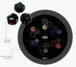 Trambulina exterior - BERG Favorit - 430 cm - JOC LEVELS - suprateran - gri - plasa comfort - BERG Olanda Solo spring 2