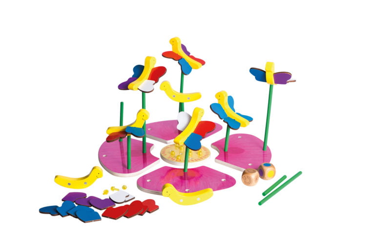 Aripi colorate - Joc de potrivire culori - Joc magnetic 4